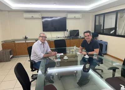 Encontro entre João Vicente Claudino e Ciro Nogueira
