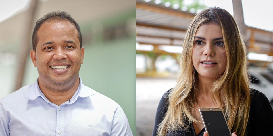 Enzo Samuel e Pollyanna Rocha