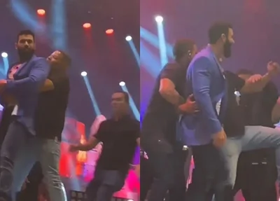 Fã invade show de Gusttavo Lima