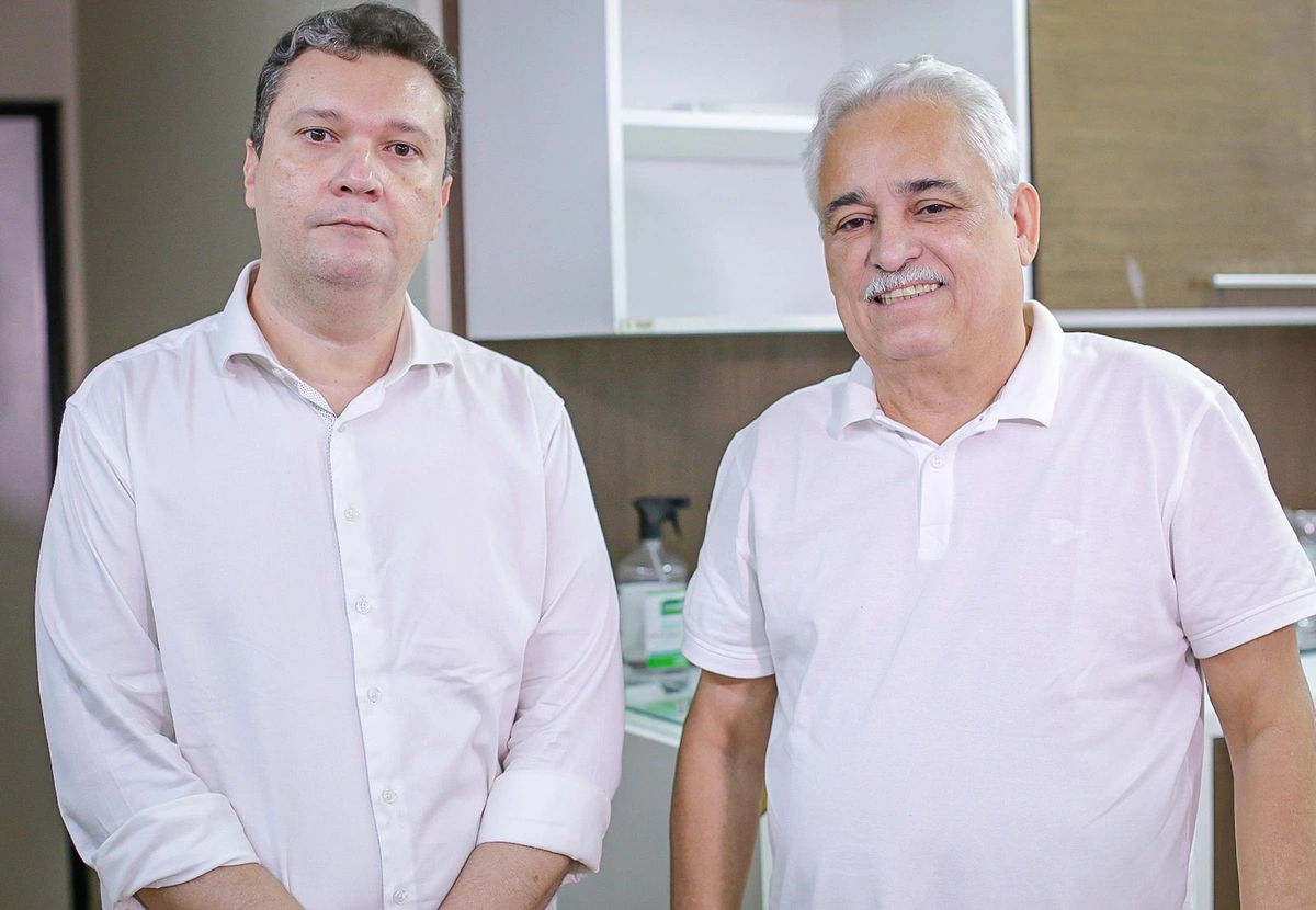 Fábio Sérvio e Robert Rios