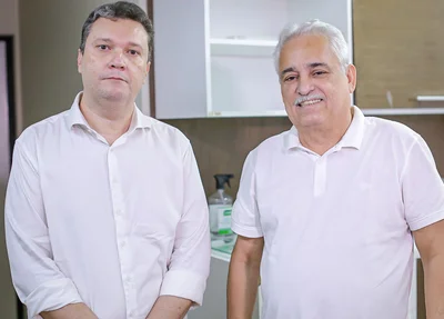 Fábio Sérvio e Robert Rios