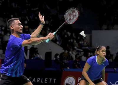 Fabrício Farias e Jaqueline Lima no Aberto da Indonésia de Badminton