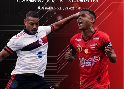Flamengo e Resenha pela Supercopa do Brasil de Fut7