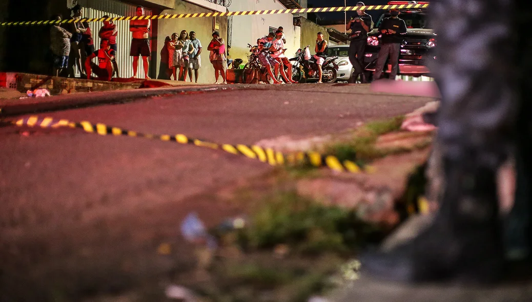 Homicídio no bairro Água Mineral