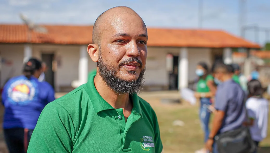 João Kleber, secretário de Meio Ambiente e Recursos Hídricos de Coivaras