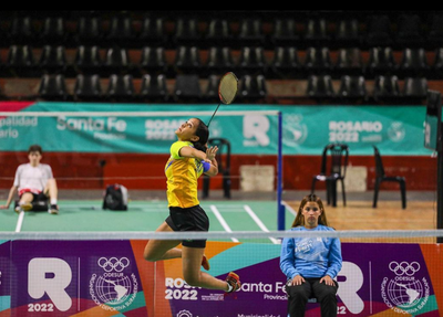 Juliana Vieira, atleta de badminton