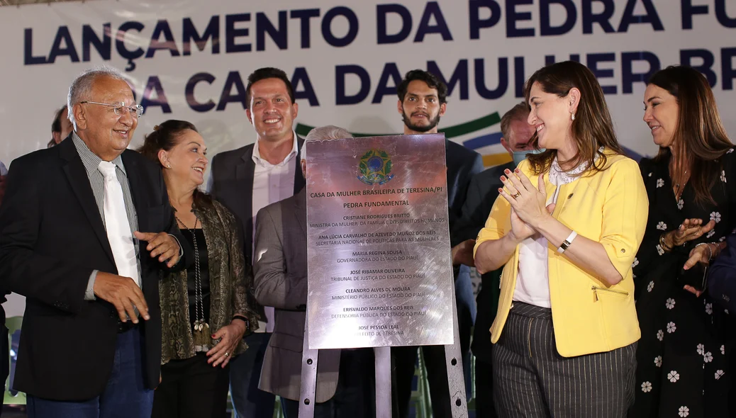 Lançamento da obra da Casa da Mulher em Teresina