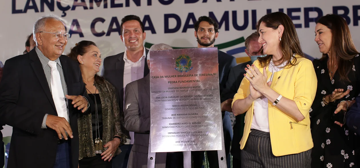 Lançamento da obra da Casa da Mulher em Teresina