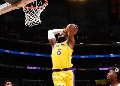 Lebron James, astro do Los Angeles Lakers