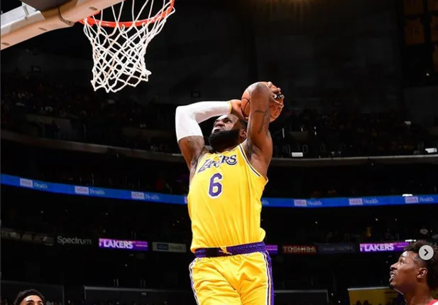 Lebron James, astro do Los Angeles Lakers