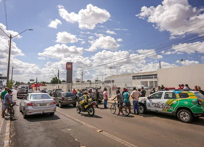 Local foi isolado pela Polícia Militar