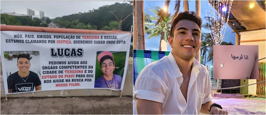 Lucas Vinicius está desaparecido desde o dia 24 de abril