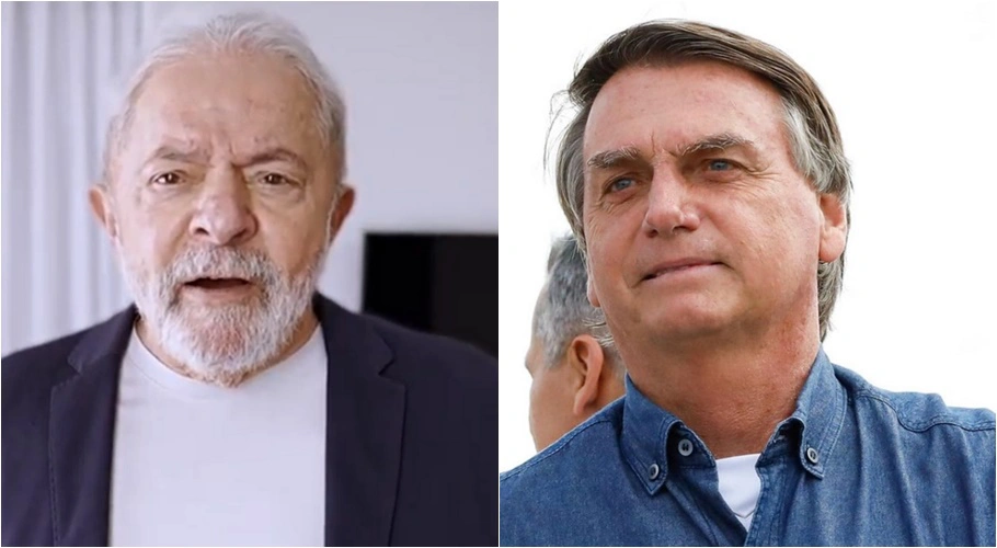 Lula e Jair Bolsonaro