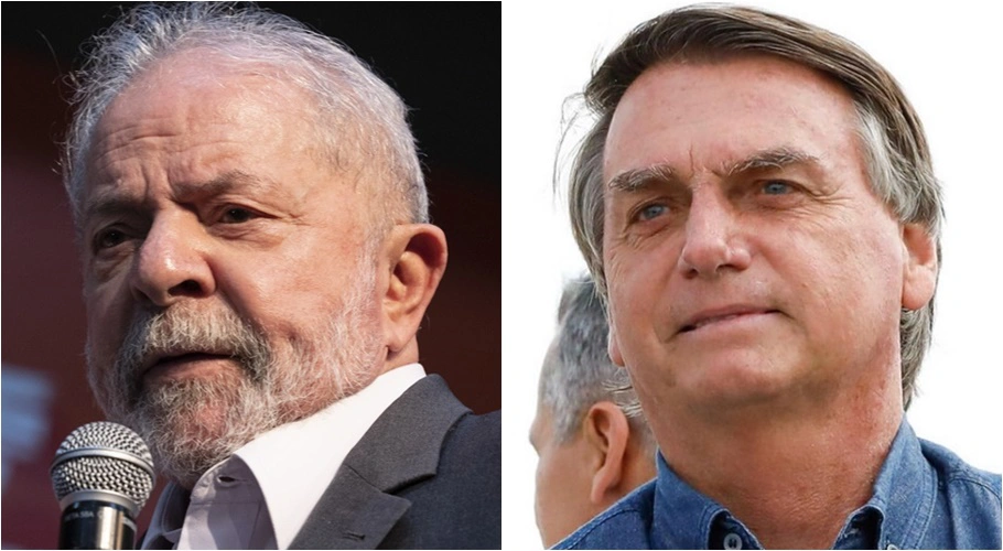Lula e Jair Bolsonaro