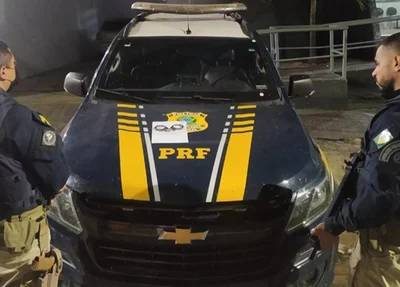 Mandado de prisão cumprido pela PRF em Floriano