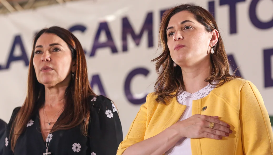 Margarete Coelho e Cristiane Britto
