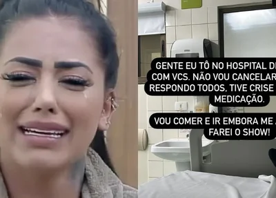 MC Mirella e stories no hospital