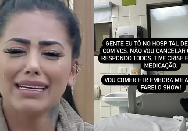 MC Mirella e stories no hospital