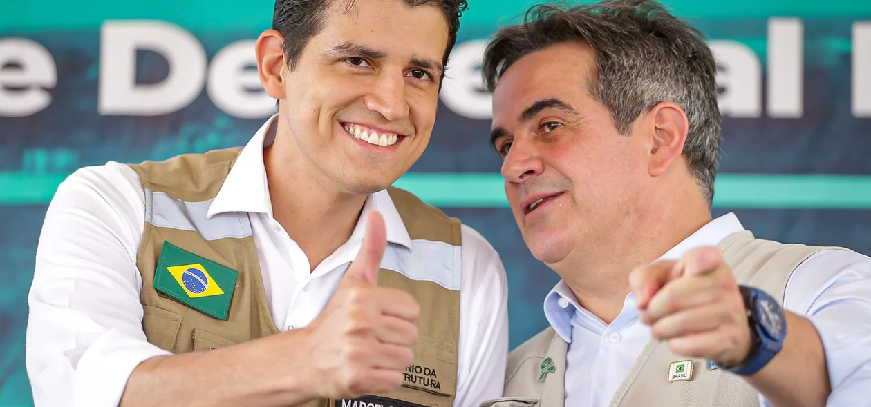 Ministro Marcelo Sampaio e ministro Ciro Nogueira