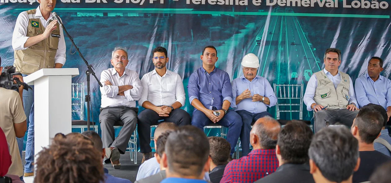 Ministro Marcelo Sampaio na solenidade