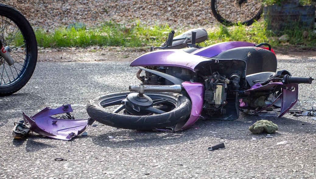 Moto da vítima