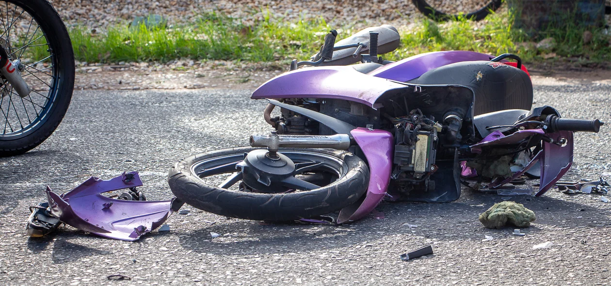 Moto da vítima