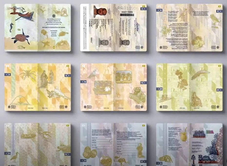 Novo passaporte brasileiro terá mais marcas d água e tecnologia antifraude