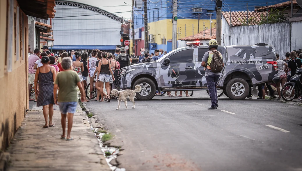 O crime ocorreu no bairro Dirceu I
