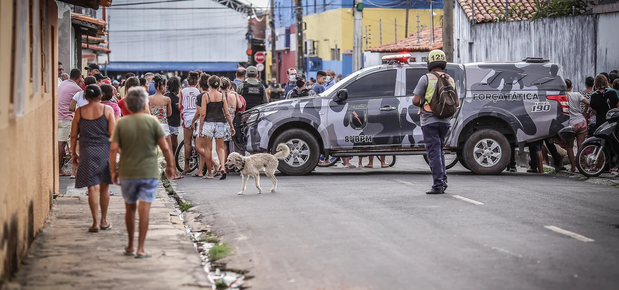 O crime ocorreu no bairro Dirceu I