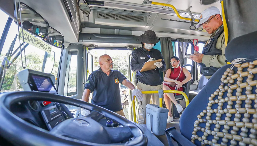 Ônibus será periciado