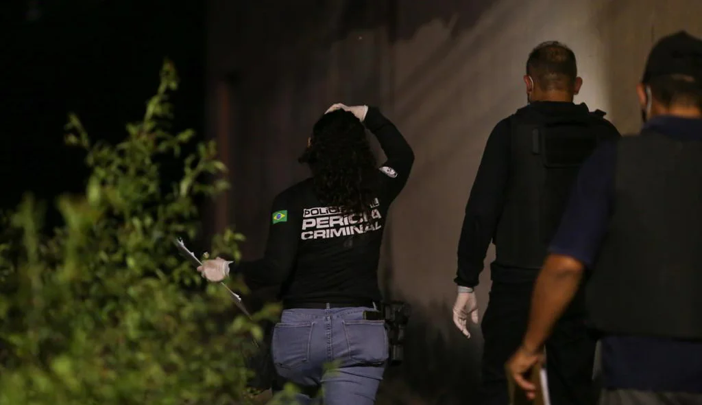 Perícia foi acionada para apurar as circunstâncias do crime