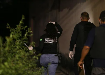 Perícia foi acionada para apurar as circunstâncias do crime