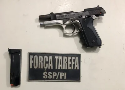 Pistola recuperada