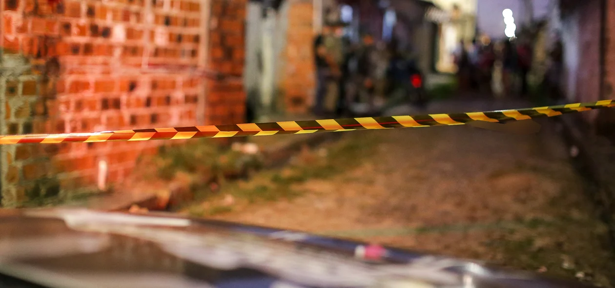 Polícia isolou o local