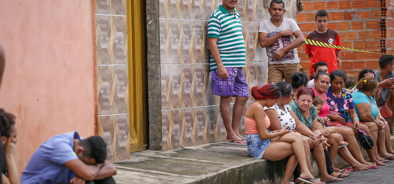 População no local