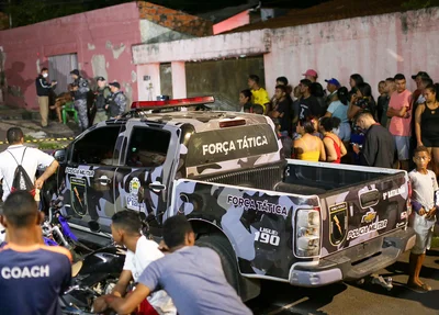 População se aglomerou no local