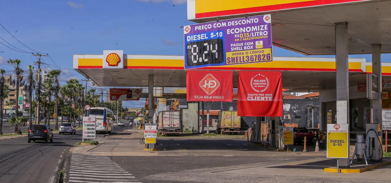 Posto de combustíveis em Teresina