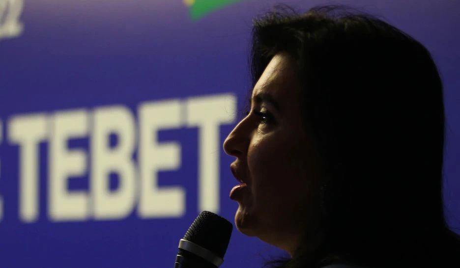 Pré-candidata do MDB ao Planalto, Simone Tebet busca apoio do PSDB.