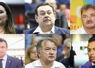 Pré-candidatos a deputado federal que aparecem na pesquisa do Instituto GP1