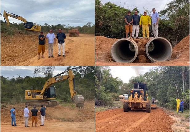 Prefeitura de Campo Maior inicia recuperação de estradas