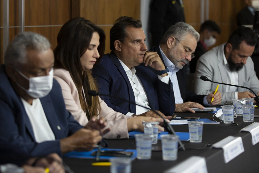 Presidentes das Federações estiveram na reunião.