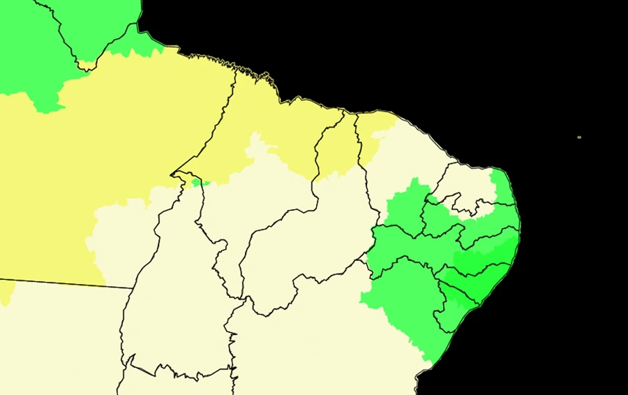 Previsão do tempo para o Piauí