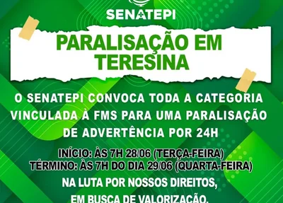 Profissionais da Enfermagem paralisam por 24 horas