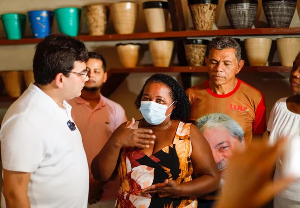 Rafael Fonteles visita Polo Cerâmico