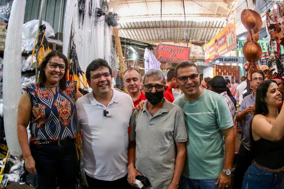 Rafael Fonteles visitou Mercado Central