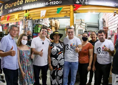 Rafael Fonteles visitou Shopping da Cidade