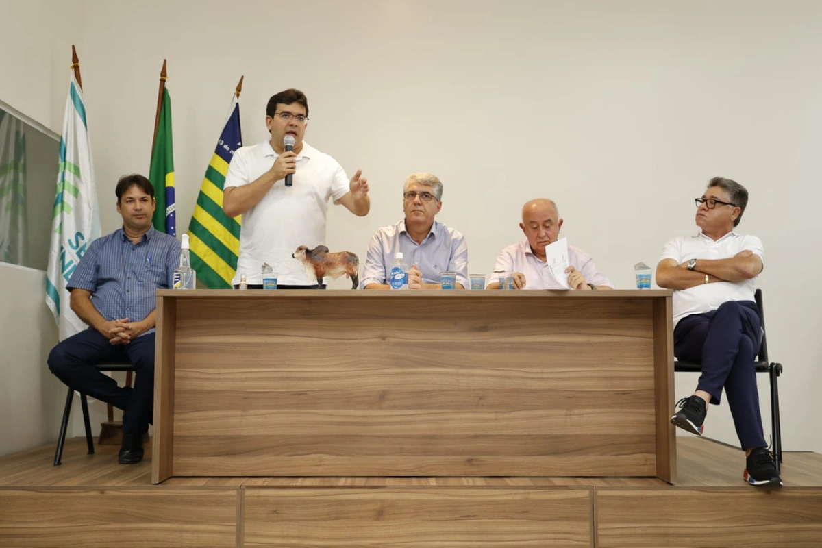 Rafael participa de reunião com agropecuaristas