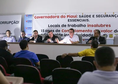 Reunião aconteceu no sindicado os médicos em Teresina