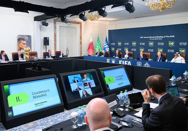 Reunião da IFAB e FIFA sobre mudanças no futebol