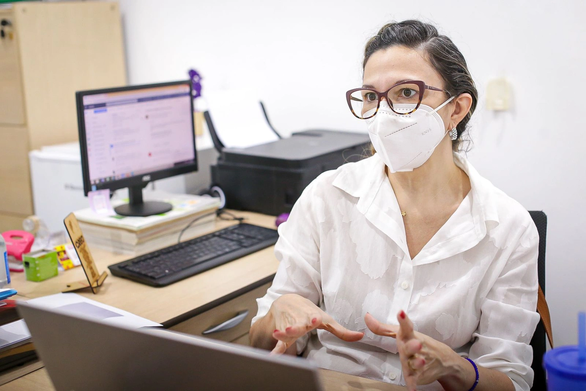 Roberta Mara, coordenadora do Centro Esperança Garcia